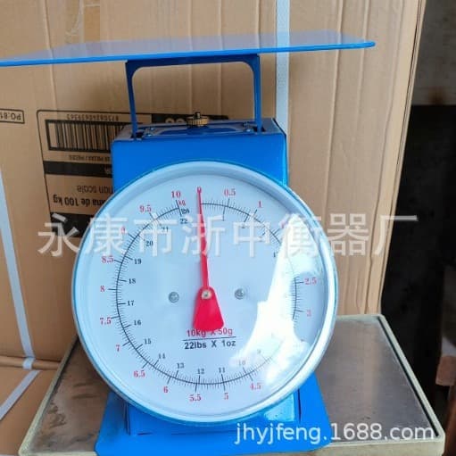 [Manufacturer] Various Specifications Iron Mechanical Bench Scale, Spring Dial Scale Household Scale, Round and Flat Options
