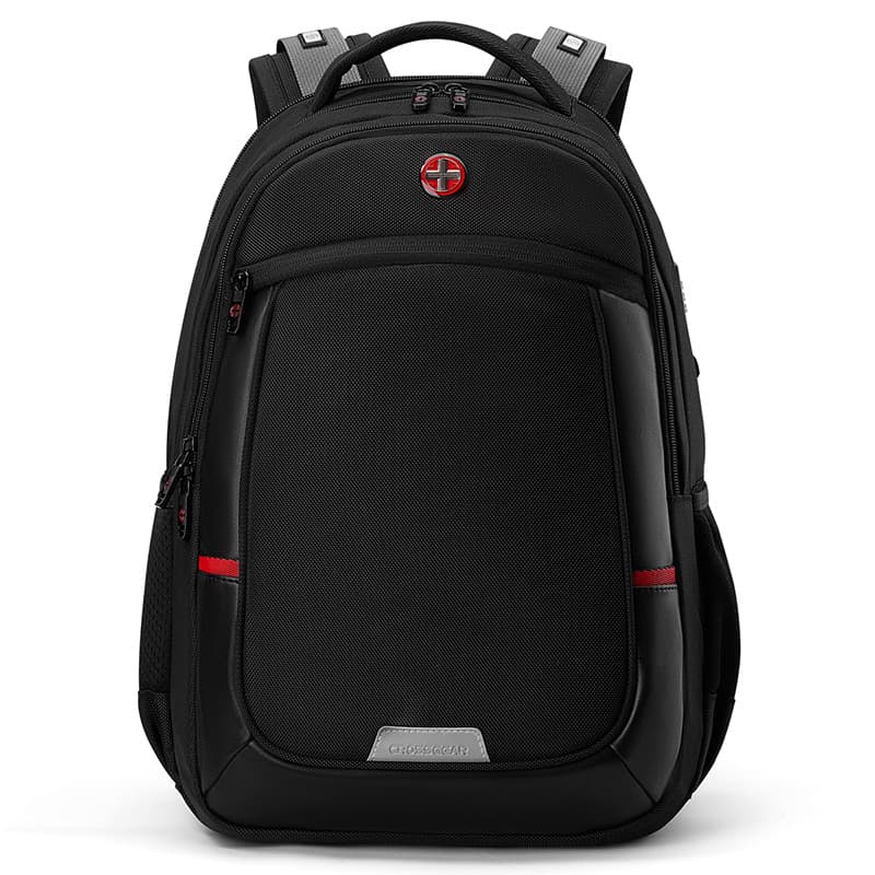 Wholesale Cross Medal Swiss Army Large Capacity Backpack for Men College Students Simple Laptop Business