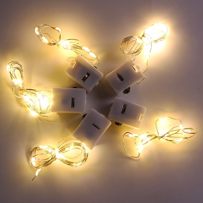 LED string lights, flower bouquets, gift boxes, cake decorations, holiday lights, small flashing lights, factory wholesale.