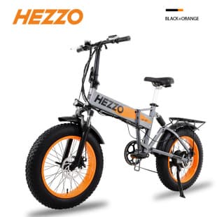 HEZZO Cross-border Folding Electric Bike 500W 48V Pedal Assist Electric Bicycle Aluminum Alloy