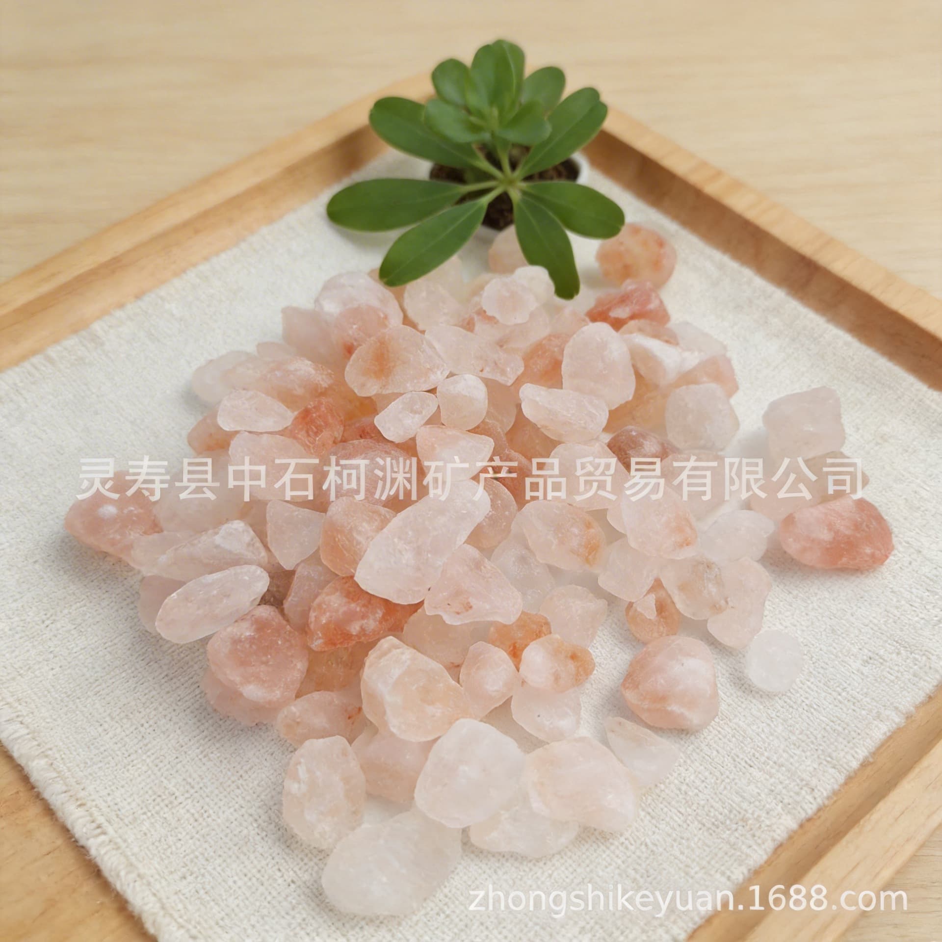 Natural Orange Salt Rock Rose Stone Raw Crystal Aquarium Landscape Decorative Ornament Crystal Raw Stone Aroma Stone