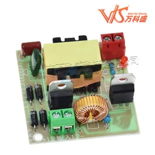 Wankesheng 60W 12V to 220V Inverter Power Converter Dual Output Inverter Dual Board Boost Module