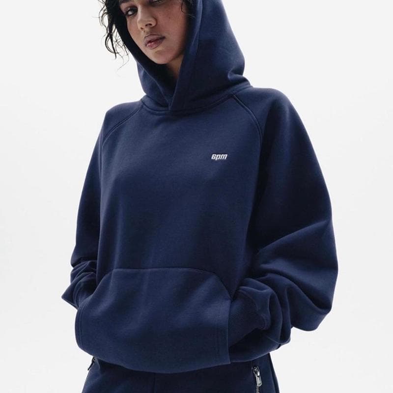 6PM sweatshirt suit hoodie European and American stars same style UKDRILLDRIP hip-hop rap loose street casual