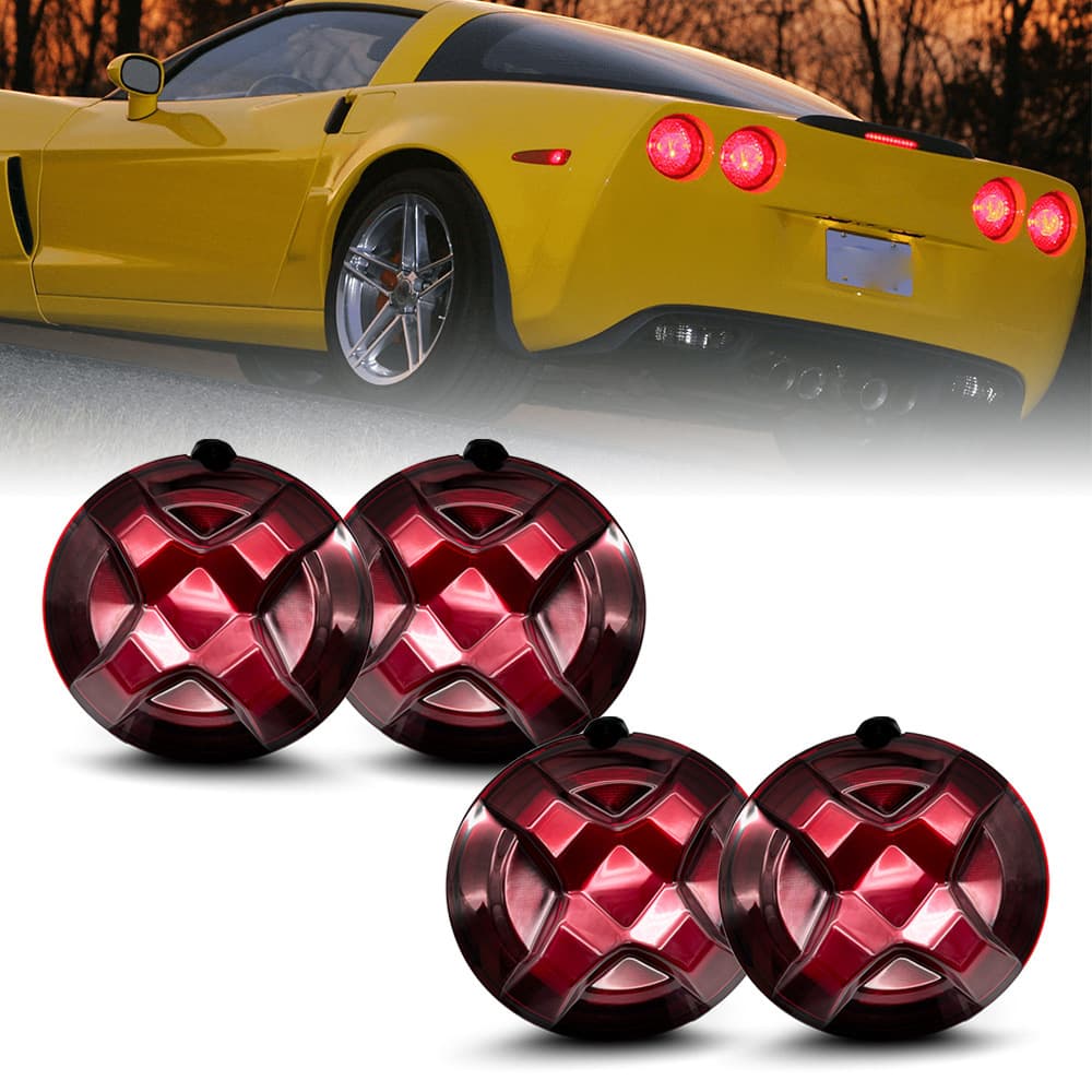 For 2005-2013 Chevrolet Corvette C6 Tail Light Assembly
