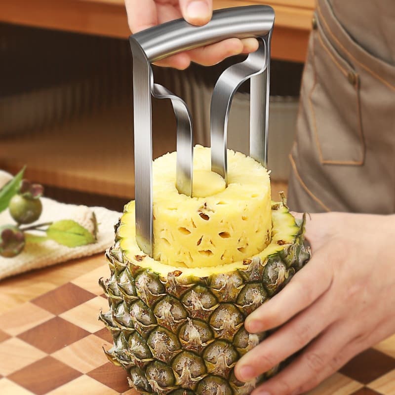 Pineapple knife eye remover to peel pineapple meat remover pineapple peeler to peel pineapple knife peeler pineapple peeler