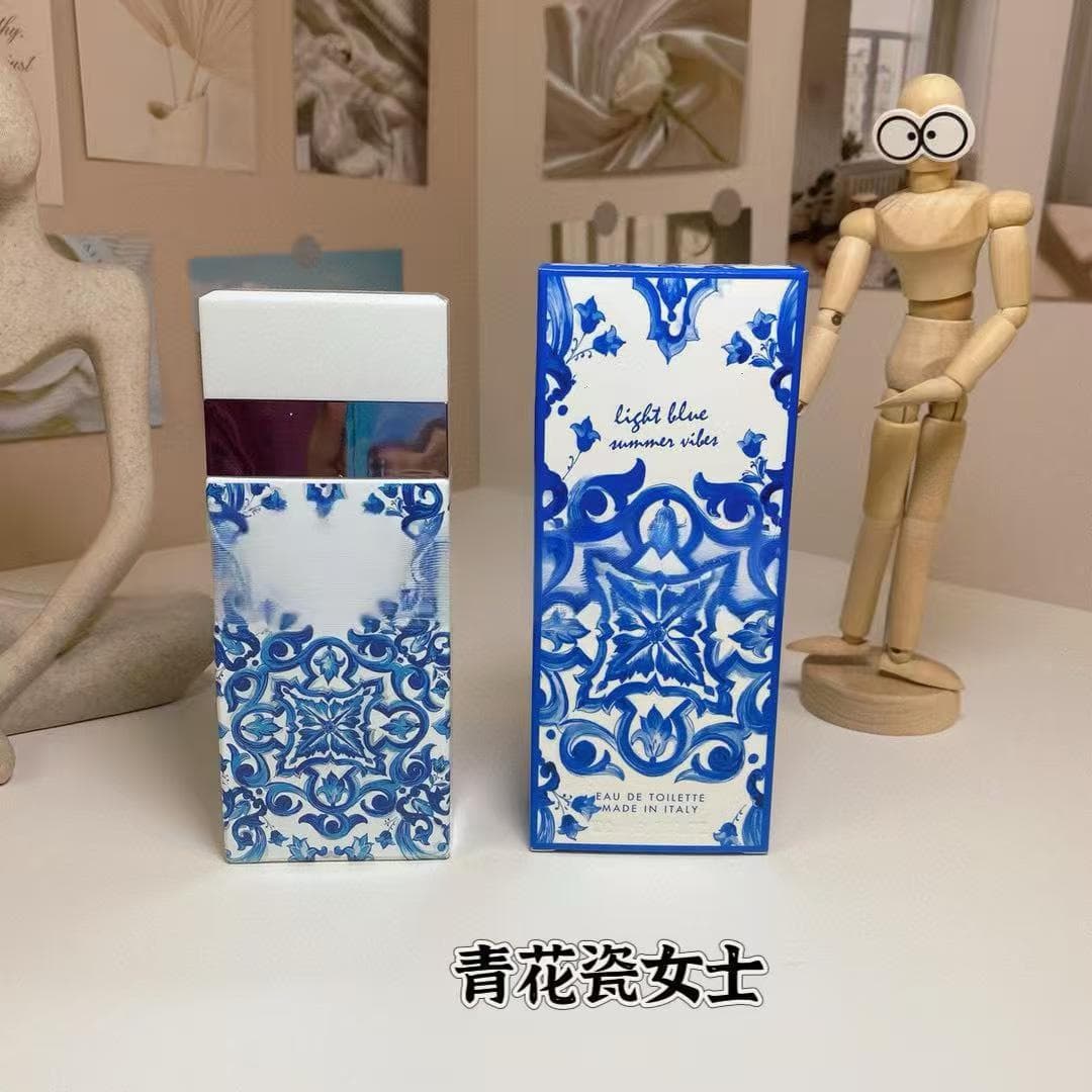Cross-border Trade Dolce & Gabbana Light Blue Men's Perfume 125ML Light Blue Women's, Light Blue Men's, Blue Porcelain Men's Wholesale