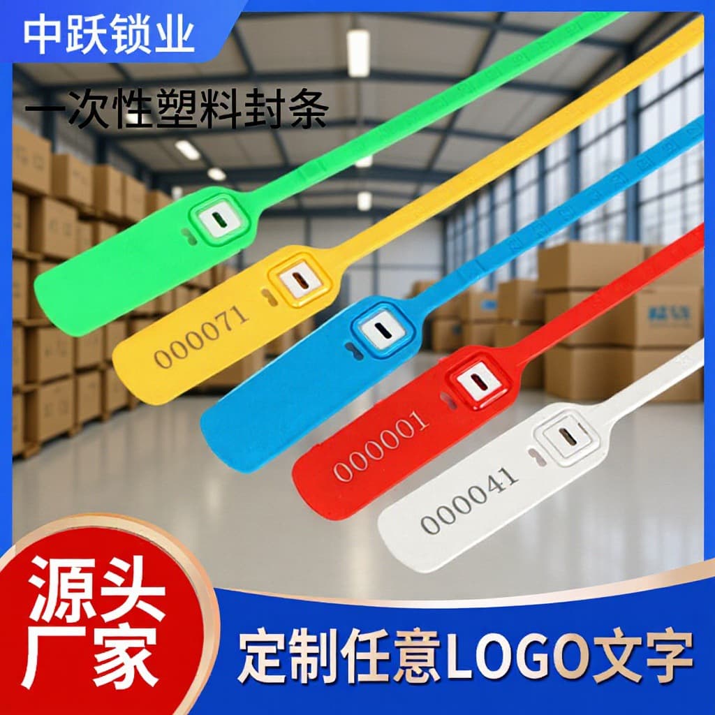 Disposable Plastic Seals, Container Logistics Seal Ties, Seedling Water/Electricity Meter Anti-Theft Anti-Tamper Seals