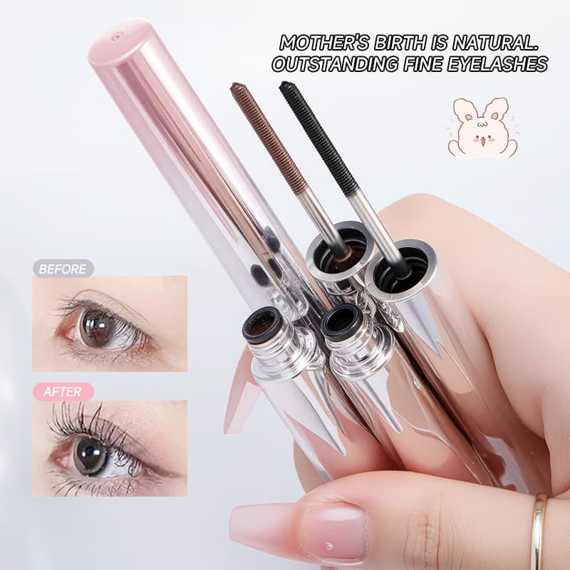 TFHR Small Steel Tube Mascara Curling Waterproof Long Metal Head Mascara Metal Head Metal Brush Head TK Hot Seller