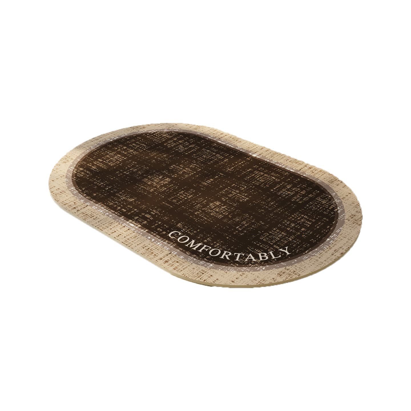 Bathroom Floor Mat, Water-Absorbent, Nappa Leather, High-End Luxury, Bedroom, Toilet, Bathroom Entrance, Non-Slip, Quick-Drying Foot Mat