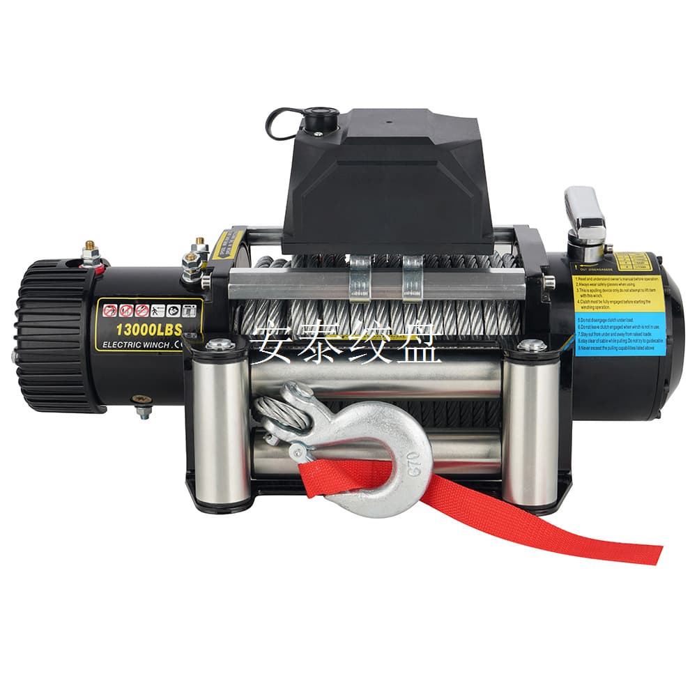 Factory Direct 12v/24v 13500 lb Off-Road Vehicle Winch Car Winch