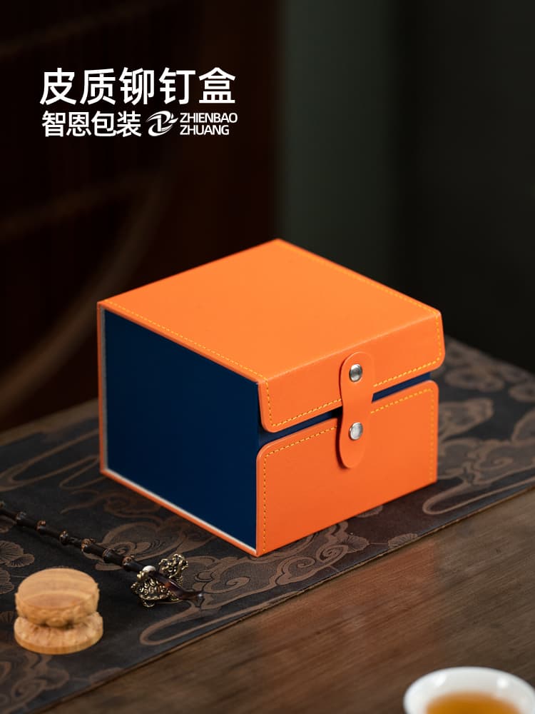 3YV54TF1 Self-Produced Purple Clay Teapot Ceramic Gift Box with Sponge Anti-Collision Leather Cloth Packaging, Jian Zhan Included