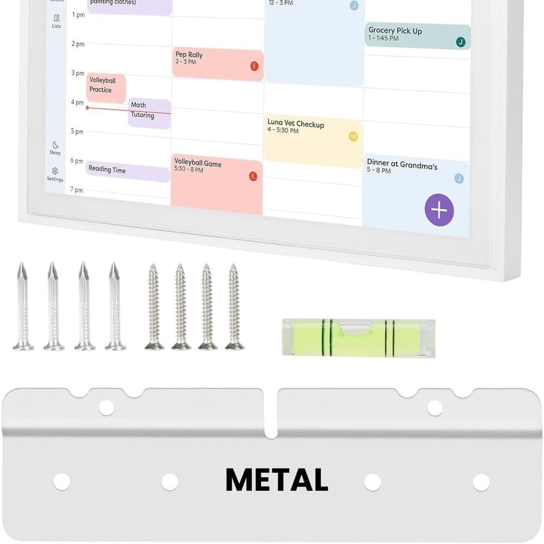 Metal Back Stand Compatible with Skylight Calendar 15-inch Model