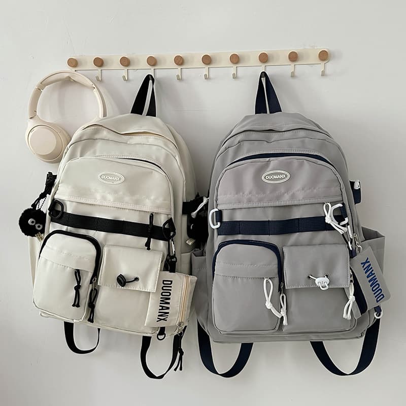 New Style School Backpack for Girls High Capacity Stylish Casual Travel Backpack for Middle School Students
