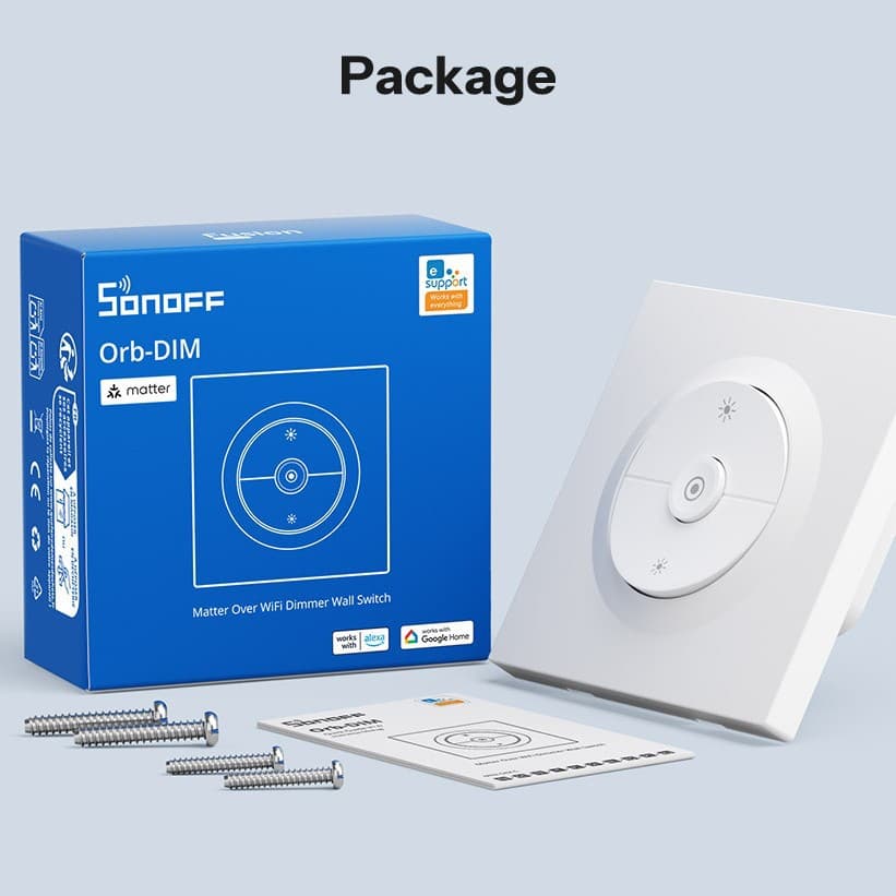 MINI-DIM-E Matter dimmer switch Sonoff