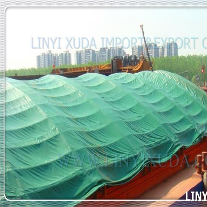 Double Green Outdoor Waterproof Tarp Sunshade Insulation Rain Cover Plastic Tarpaulin Thickened Bulk Discount