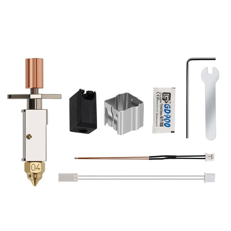 3D Printer Accessories K1/K1Max Ceramic Upgrade Hot End Nozzle Printer Kit Extrusion Head