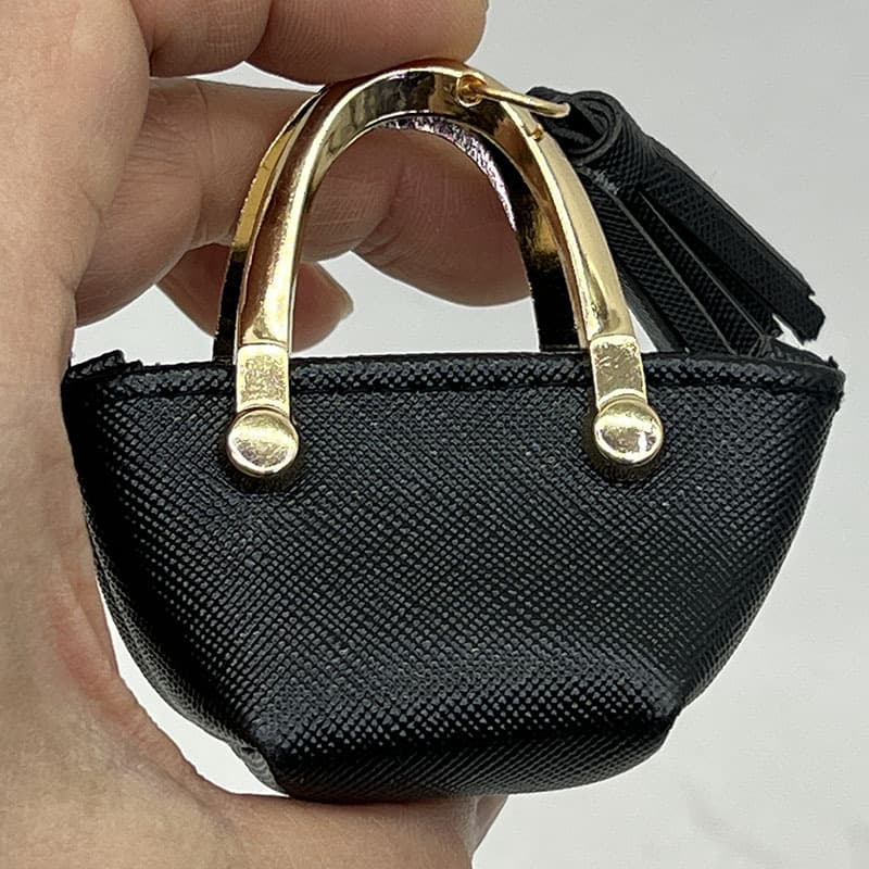Women's Coin Purse Pendant Keychain Tassel Good-looking and Durable Handbag Storage Jewelry Cosmetic Bag