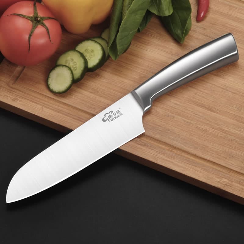 Stainless Steel Chef Knife Kitchen Slicing Knife Home Use Vegetable Knife Stainless Steel Hollow Handle Fruit Knife Yangjiang Knife