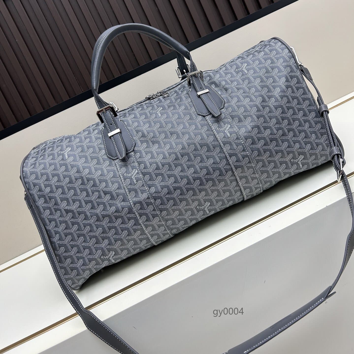 Gd Dog Tooth Check-in Bag Travel Duffel Large Capacity 2025 New Unisex Crossbody Bag Fitness Handbag Business Trip Bag