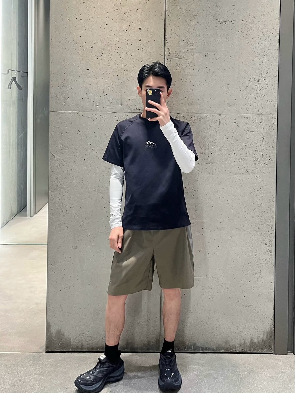 BL High-Quality Authentic Two-Tone Spliced Sleeve Quick-Dry Sports Long Sleeve Unisex Trendy Long Sleeve