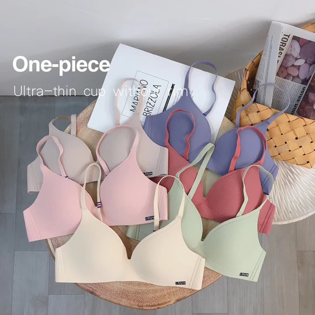 Cross-border Southeast Asia Wholesale British Peninsula Seamless Bra Wire-Free Push-Up Underwear Women's Thin