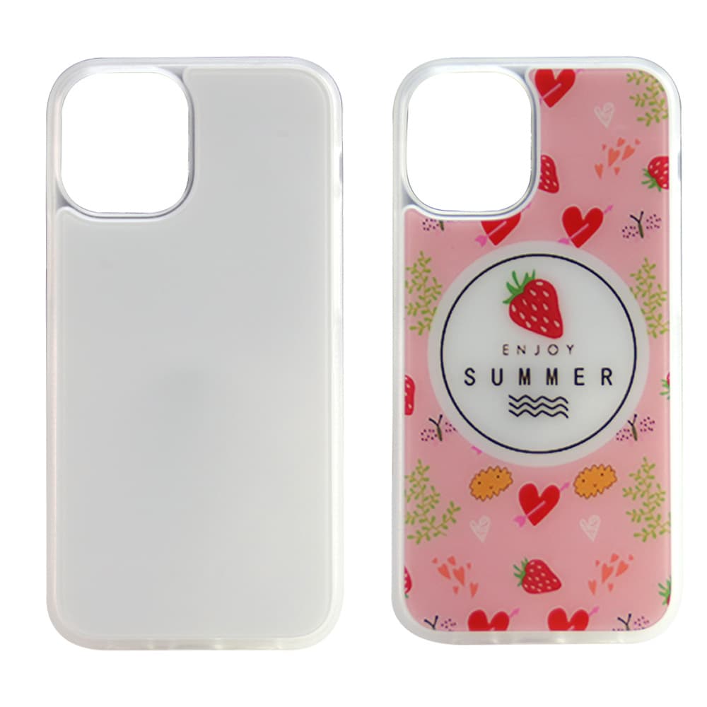 [mobile phone shell consumables] manufacturers directly supply 2d TPU glass sublimation blank heat transfer mobile phone shell