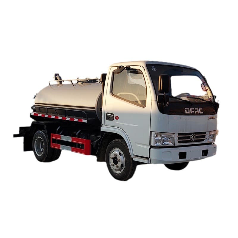 Self-Priming Self-Discharging Rural Urban Farm Septic Tank Feces Suction Truck Multi-Function Suction Truck