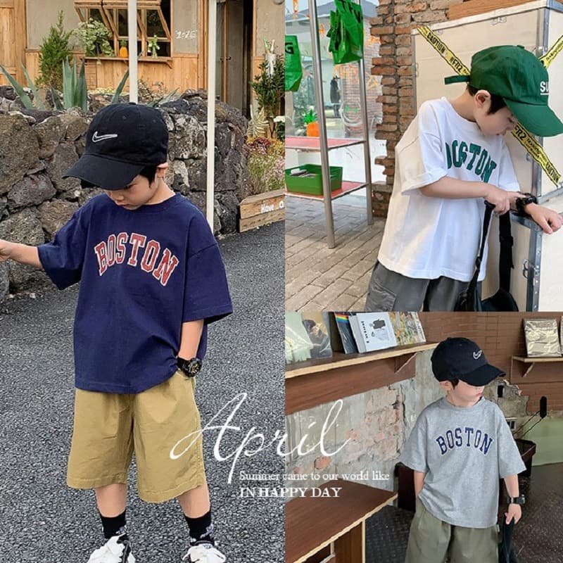 Boys Summer Short Sleeve T-Shirt Cotton Casual Fashionable Kids Clothing Breathable Sweat Absorbent round Neck Tee for Big Kids