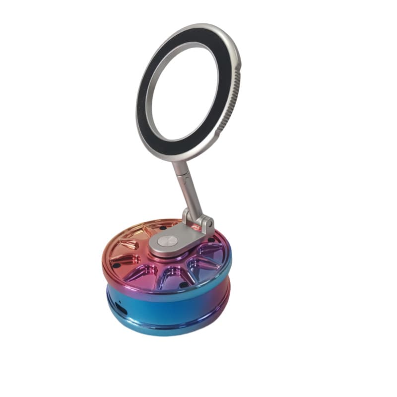 New Electric Vacuum Automatic Suction Stand for Desktop Frosted Glass, Console Leather Surface, Electric Suction Base Magnetic