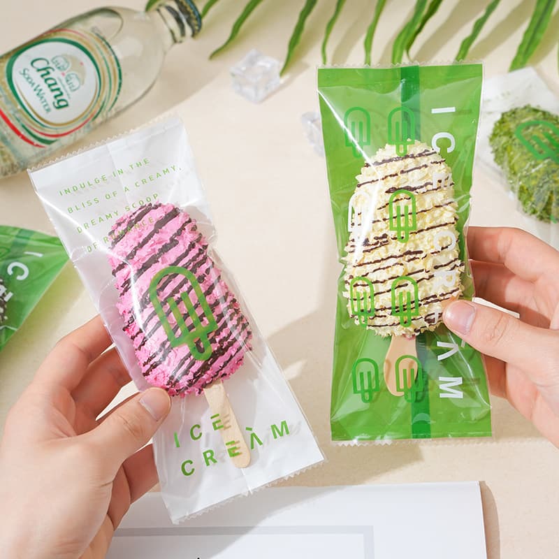 Spot Ice Cream Bags Handmade Homemade Popsicles Old-Fashioned Popsicles Ice Cream Ice Cream Machine Bag Wholesale