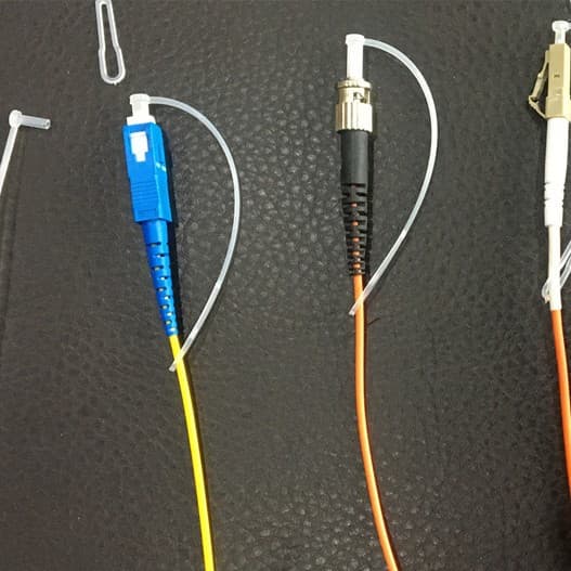 Fiber optic patch cord dust-proof hanging cap FC/SC/ST/LC extended with handle and tail anti-lost dust cap
