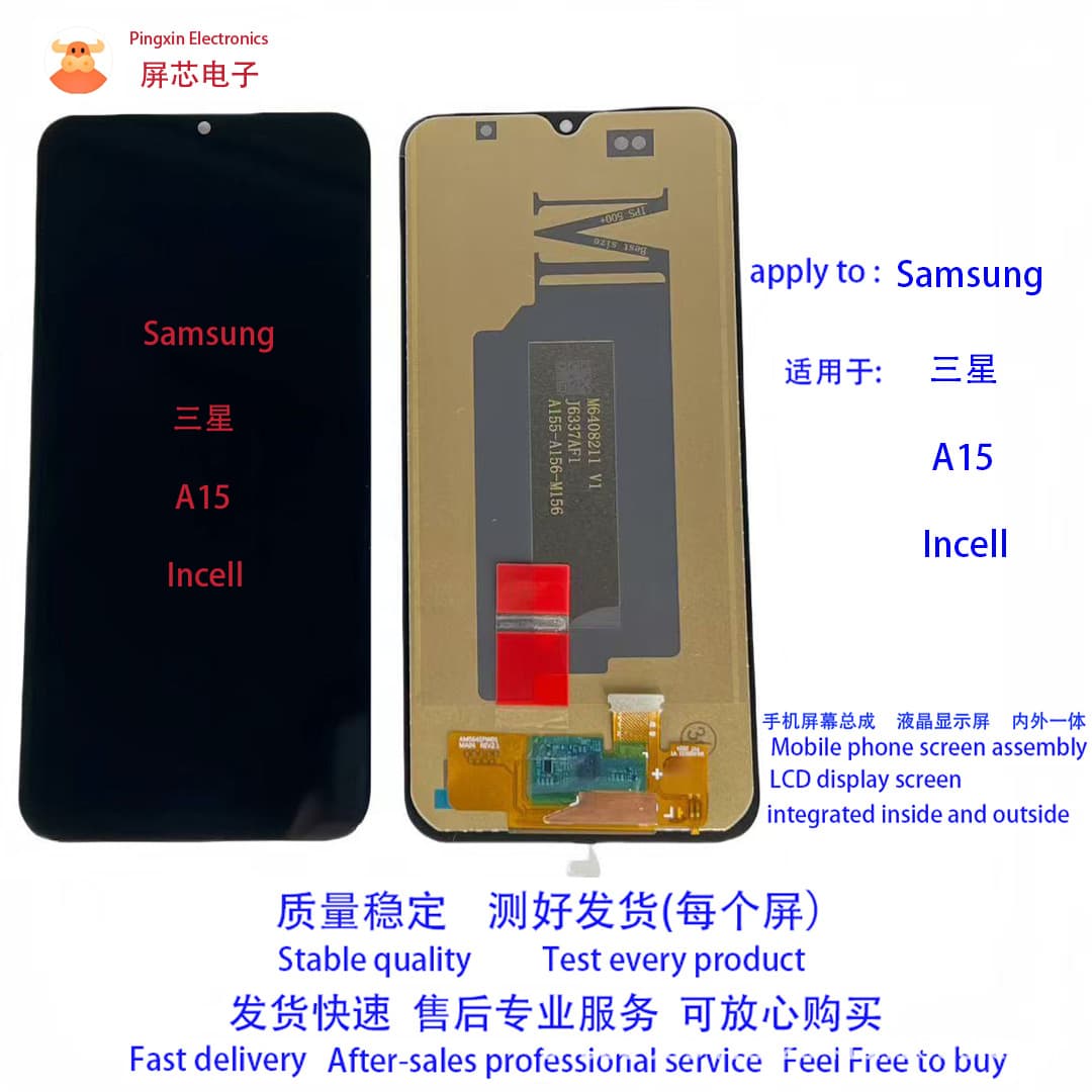 For Samsung A15 Incell LCD Screen Assembly Display with Touch Screen