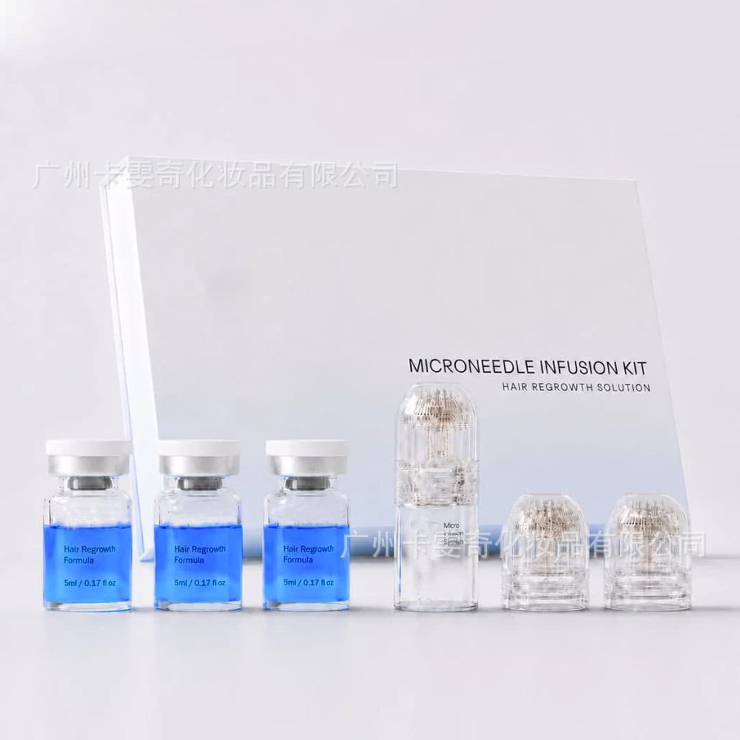 Cross-border Copper Peptide Hair Growth Microneedle Serum Hair Regrowth System Anti-Hair Loss Essence