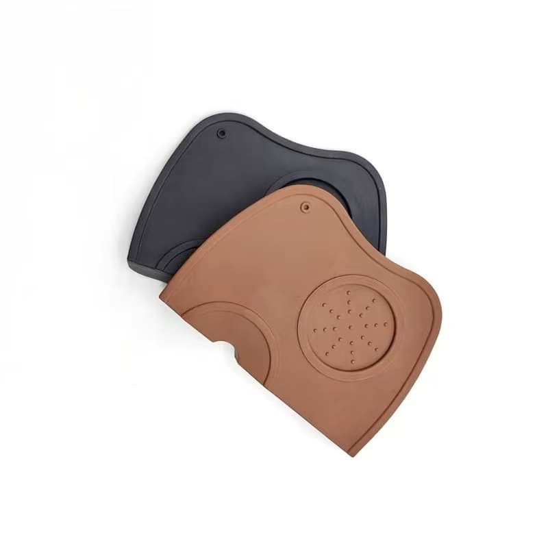Factory Direct Stock Silicone Coffee Tamping Mat Espresso Machine Distribution Mat Non-Slip Bar Mat Handle Mat