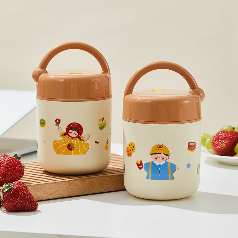 304 Stainless Steel Creative Trendy Parent-Child Tea Cup - Double-layer Insulated Office Coffee Travel Mug
