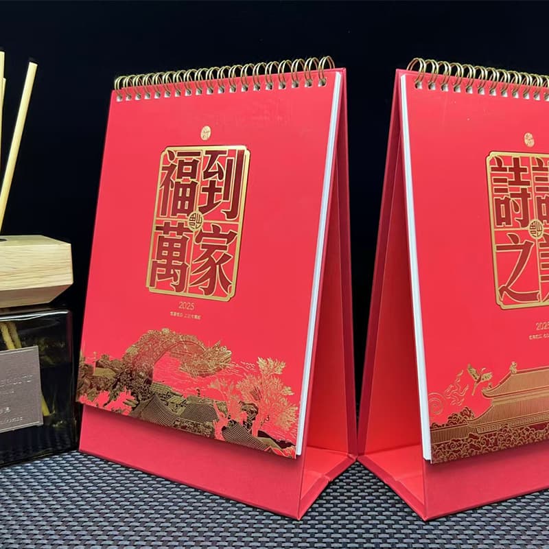 2025 Desk Calendar, Corporate Business Advertising Edition, Creative Desktop Calendar, Factory Direct Sales