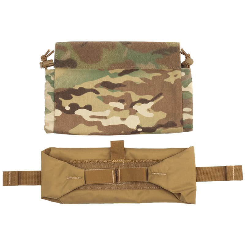 Tactical Vest Expansion Lower Abdomen Medical Pouch, Large Capacity Portable Quick-Release FC First Aid Kit, Ultra-Light Storage
