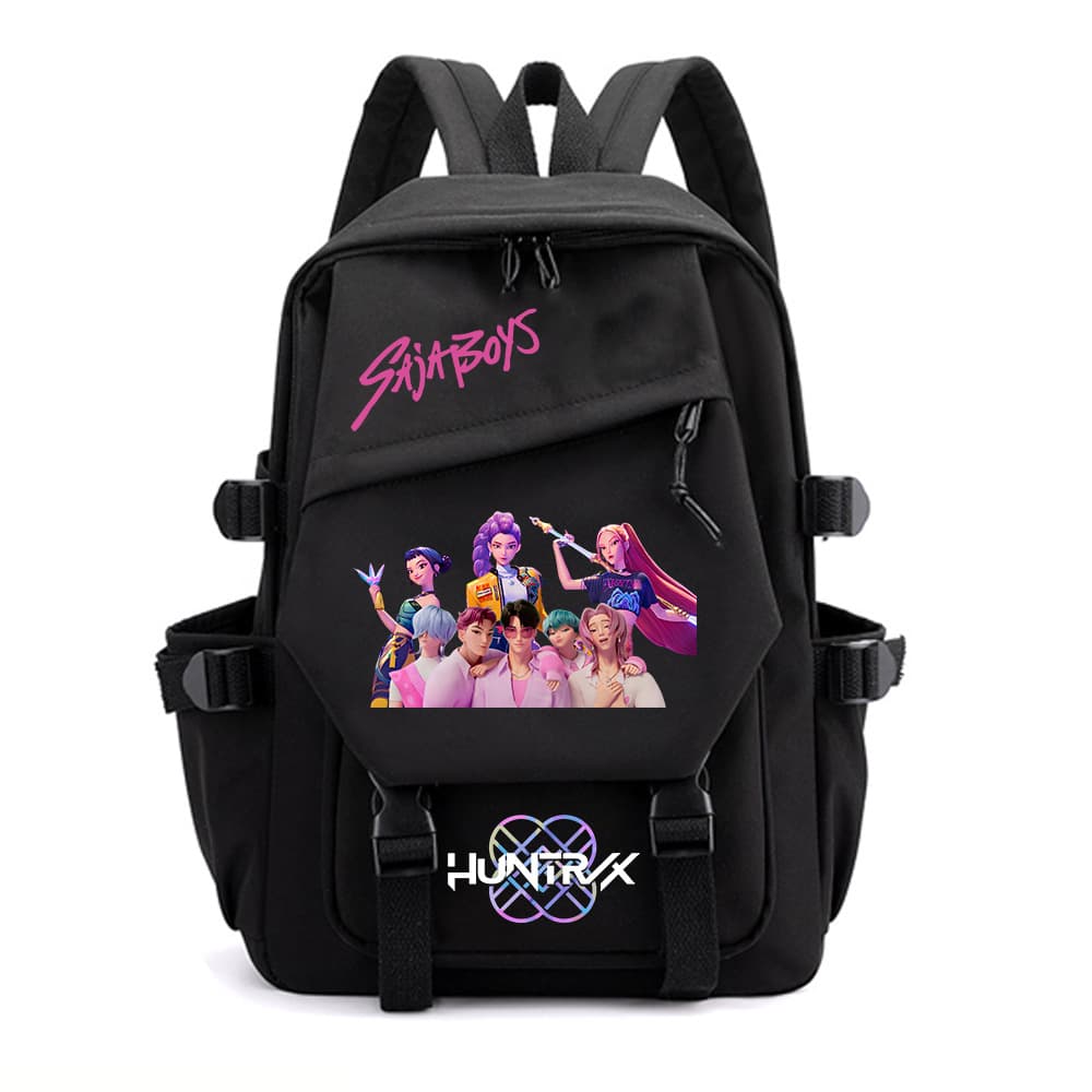 KPOP Witch Hunt Movie Print Backpack for Teenagers and Students