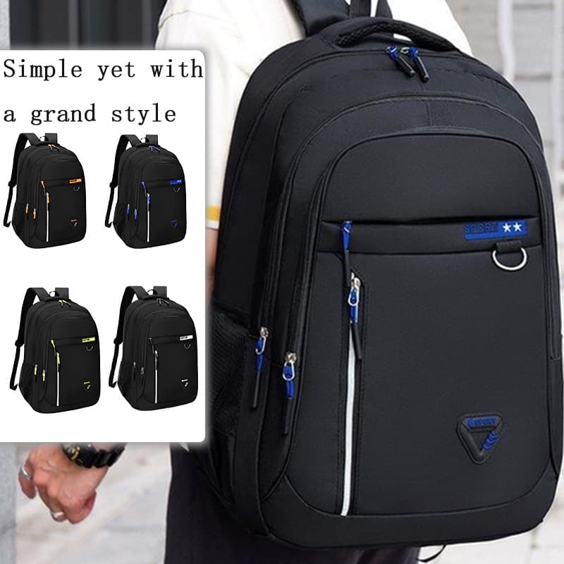 Backpack Wholesale Men's Large Capacity Business Computer Backpack Outdoor Leisure Travel Student School Bag Dropshipping