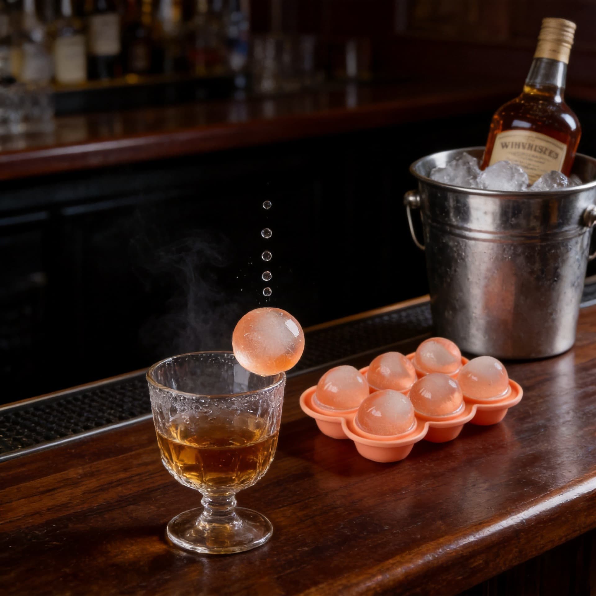Factory Direct Silicone Ice Cube Tray DIY Ice Mold Food Grade Whiskey Ice Ball