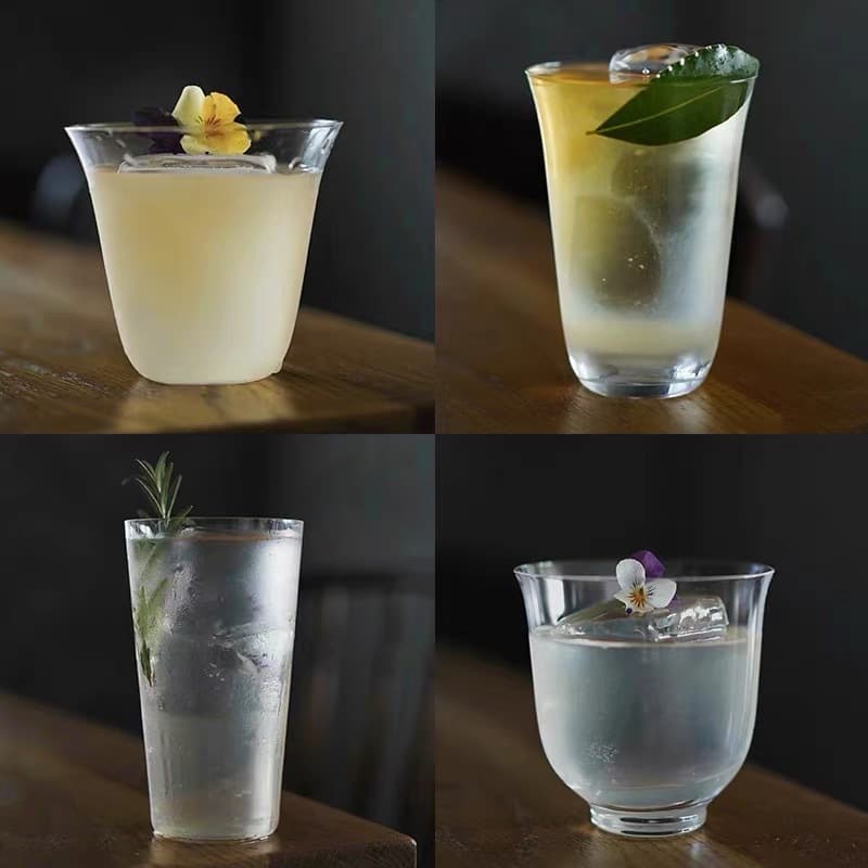 Japanese Kimura series ultra-thin glass water cup wine cup highball cup collin cup cocktail cup whiskey cup