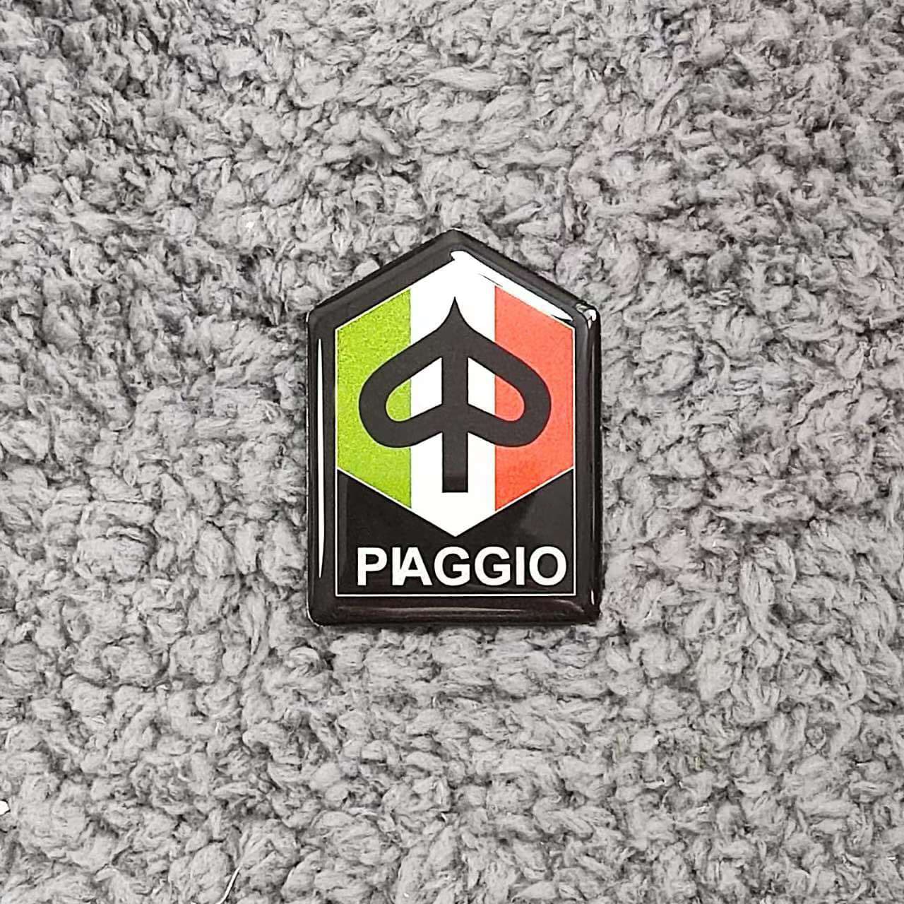 3D Magnetic Sticker for Vespa Motorcycle, Piaggio Soft Rubber Modification Waterproof Reflective Decal