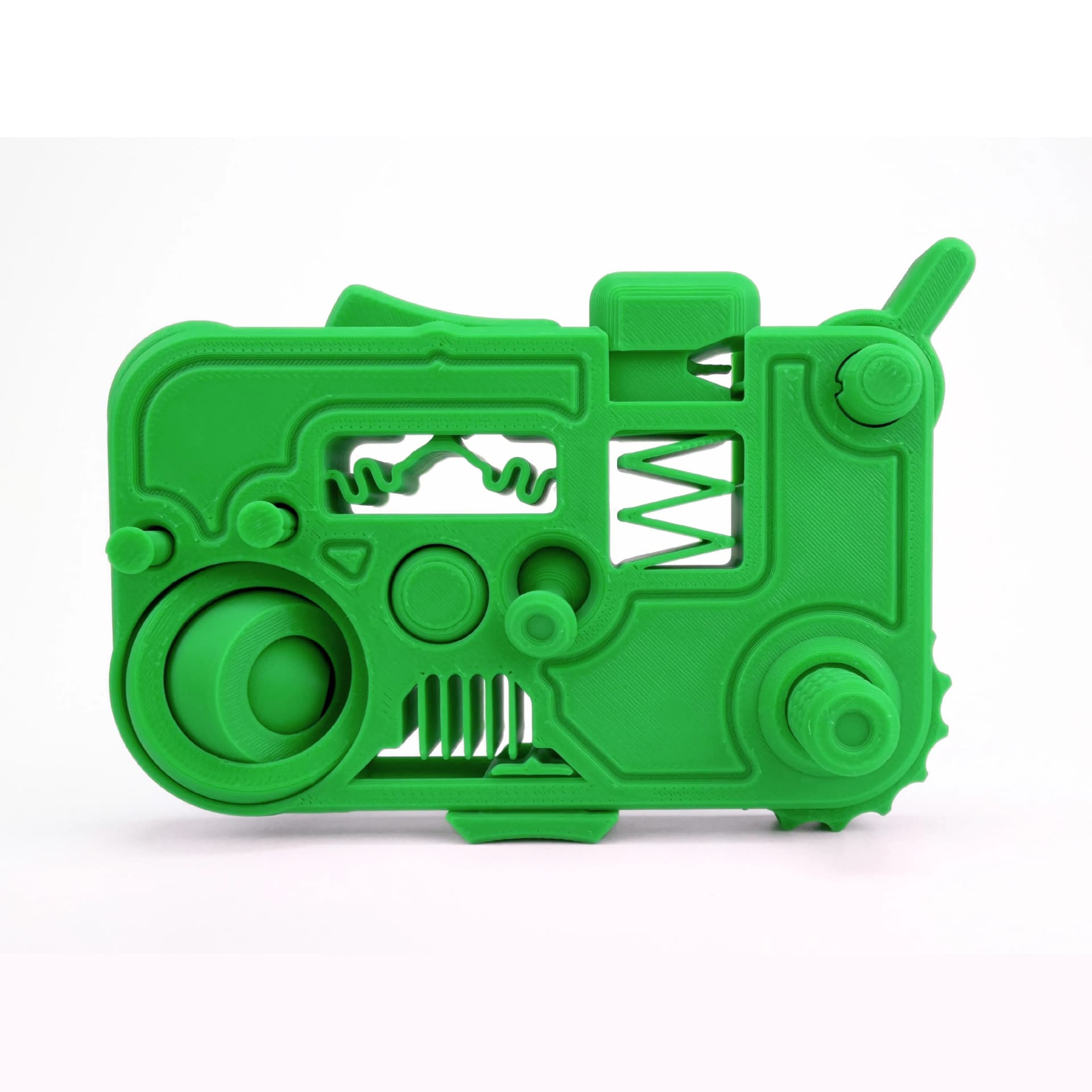 Cross-border 3D printed 12-in-1 multifunctional EDC decompression toy 3D Printed Fidget Ring Toys