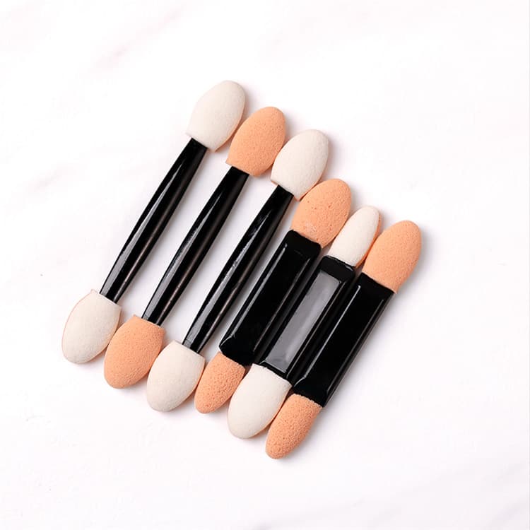 Manicure magic mirror powder brush cotton swab double-ended eye shadow brush latex sponge eye shadow stick eye makeup brush eye shadow brush