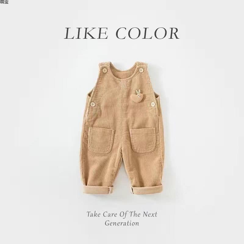 Baby Overalls Spring and Autumn Infant Romper One-Year-Old Toddler Casual Pants Cute Baby Corduroy Pants Trendy