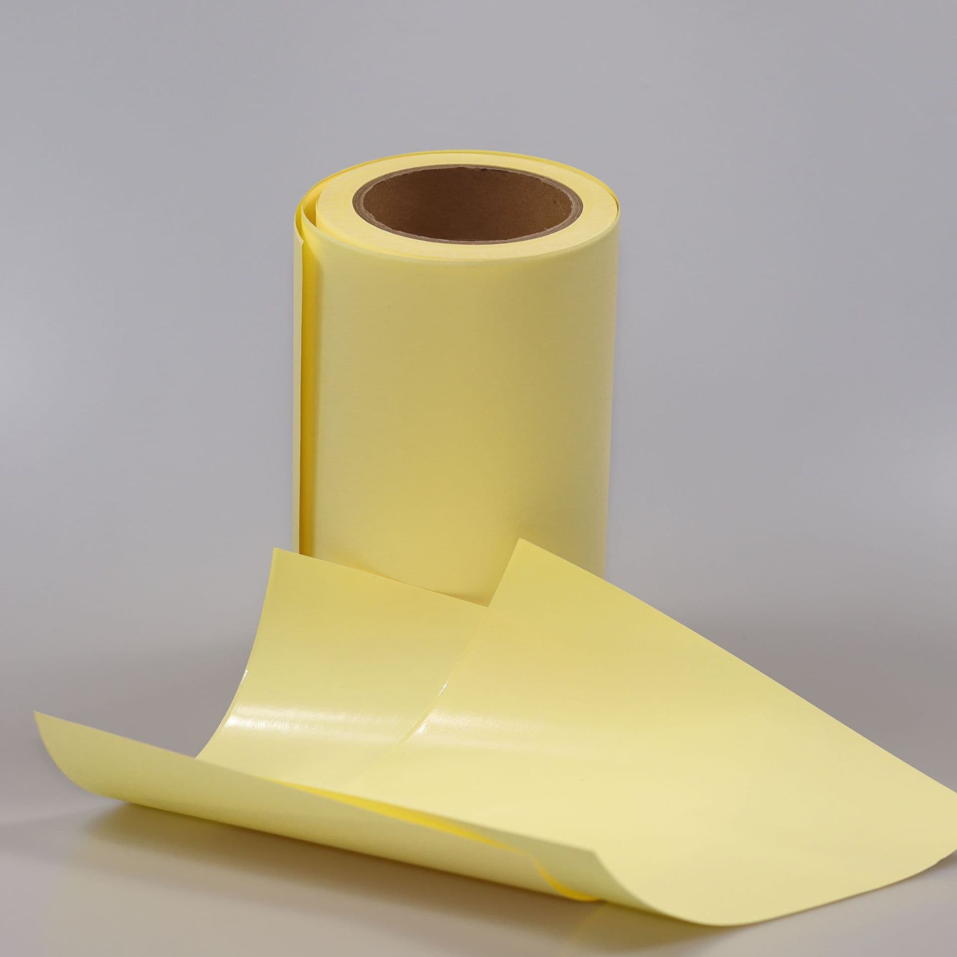 90G mid-range yellow single plastic single silicone release paper 5-10G industrial anti-adhesive barrier paper silicone paper