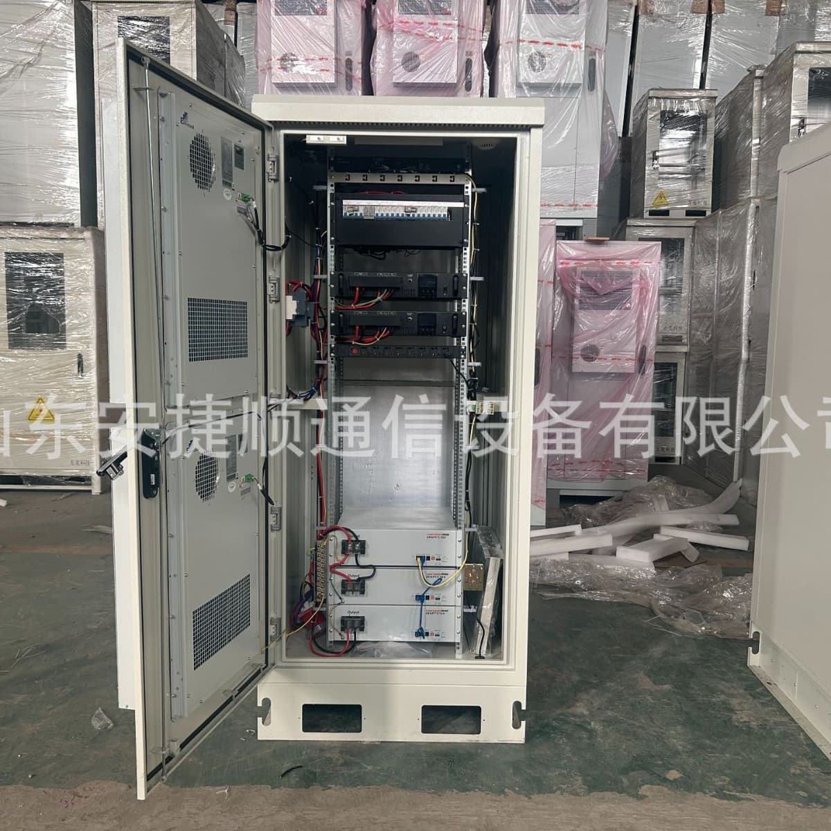 Highway ETC Gantry Cabinet, Outdoor UPS Power Cabinet with Supporting Power and Environment Monitoring System
