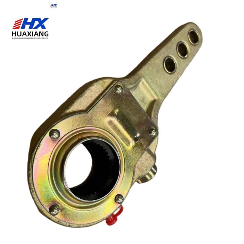 Low Bed Semi-Trailer Brake Adjustment Arm 3-Hole 37-Tooth 28-Tooth Compatible with Fu Hua Axle Brake Adjustment Arm Manual