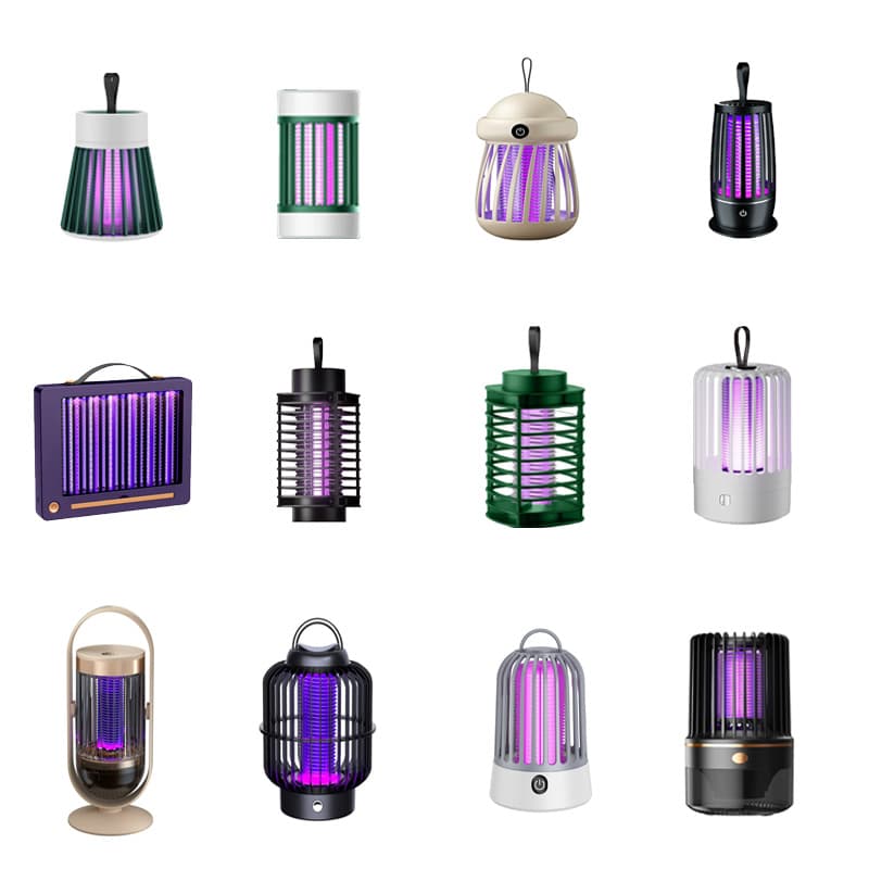 New cross-border USB electric shock mosquito killer for home and commercial use, wall-mounted or desktop portable charging outdoor mosquito repellent