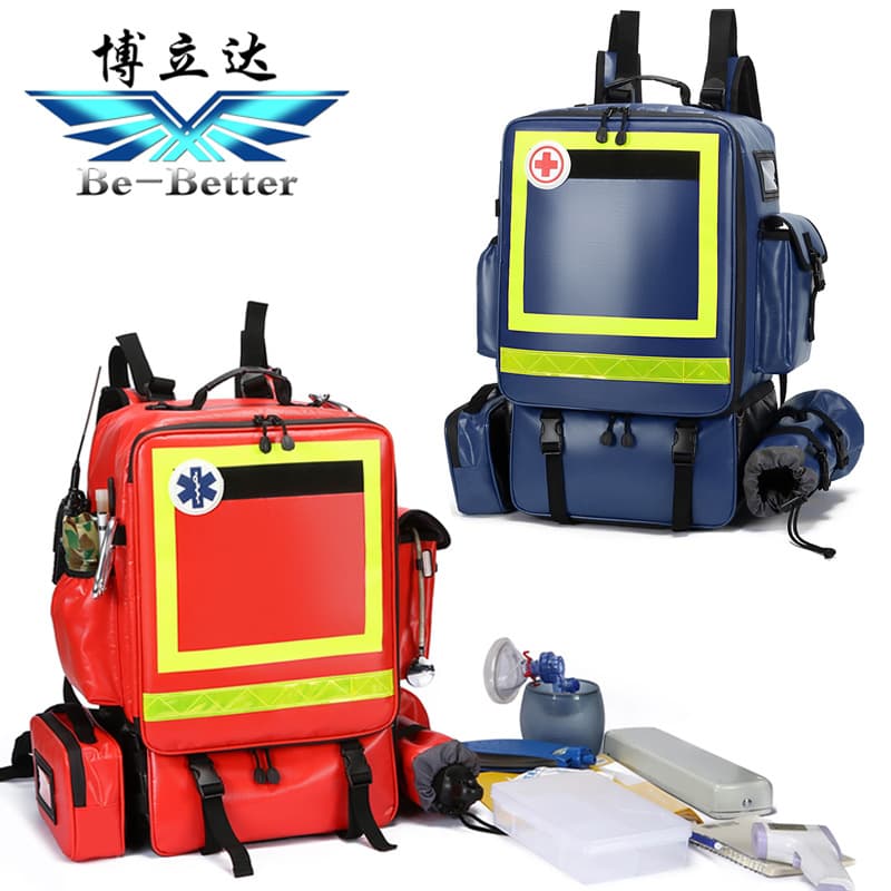 Bolida Large Capacity Waterproof Multifunctional Rescue Backpack First Aid Equipment Bag